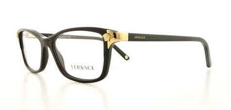 versace ve3156 eyeglasses gb1 black